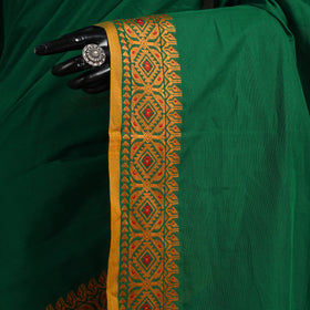 Green - kandangi chettinad cotton saree with border 82