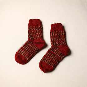  Kumaun Handknitted Woollen Socks - Kids