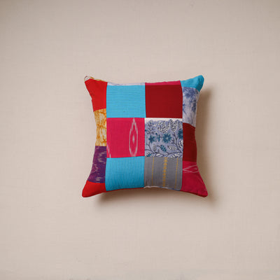 Patchwork Cushion Cover (16 x 16 in) 31