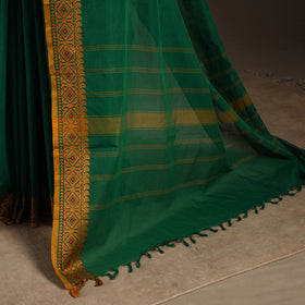 Green - kandangi chettinad cotton saree with border 82