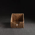 Brown - Handcrafted Organic Water Hyacinth Pantry Basket (10.5 x 8 in)