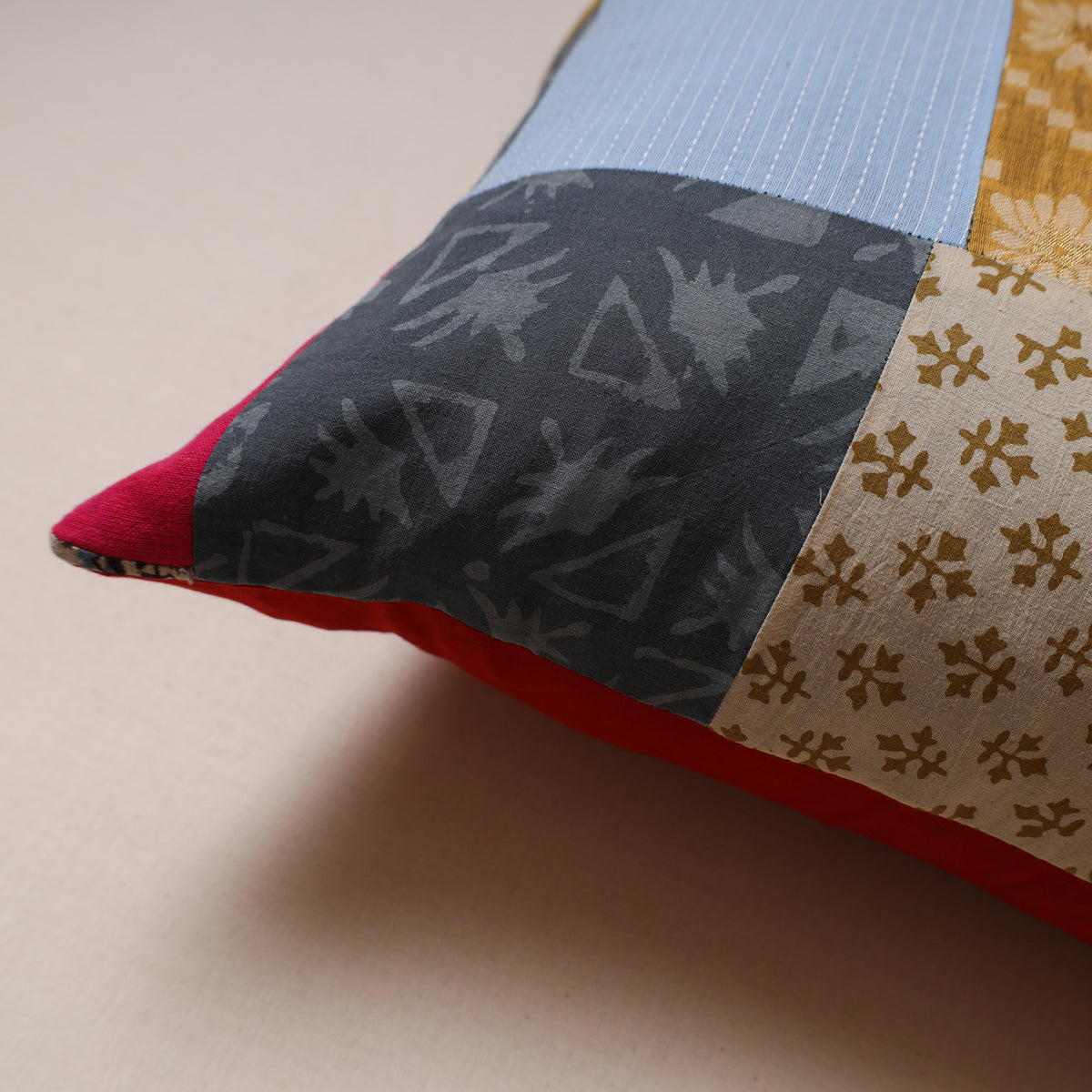 Patchwork Cushion Cover (16 x 16 in) 32