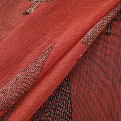 Akola Hand Block Print Kota Doria Cotton Fabric 45