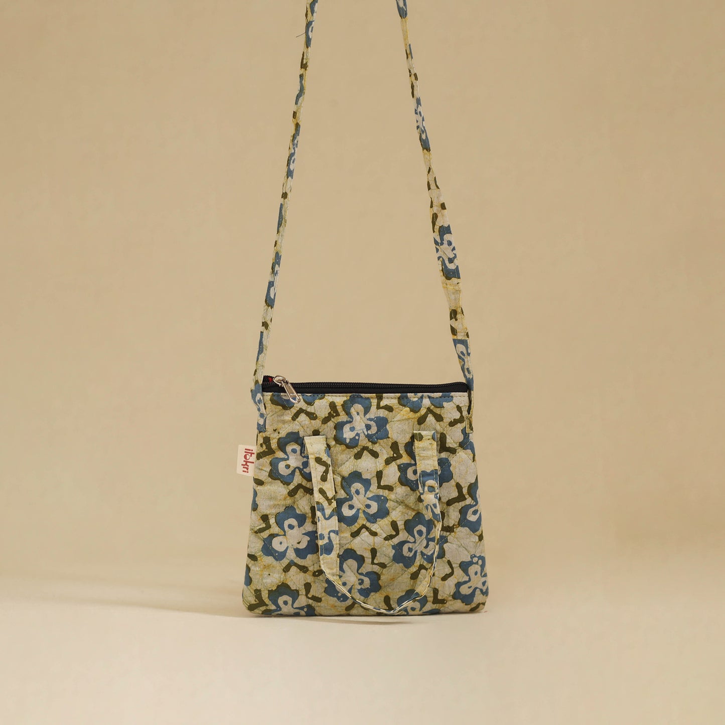 Handcrafted Quilted Sling Bag 33