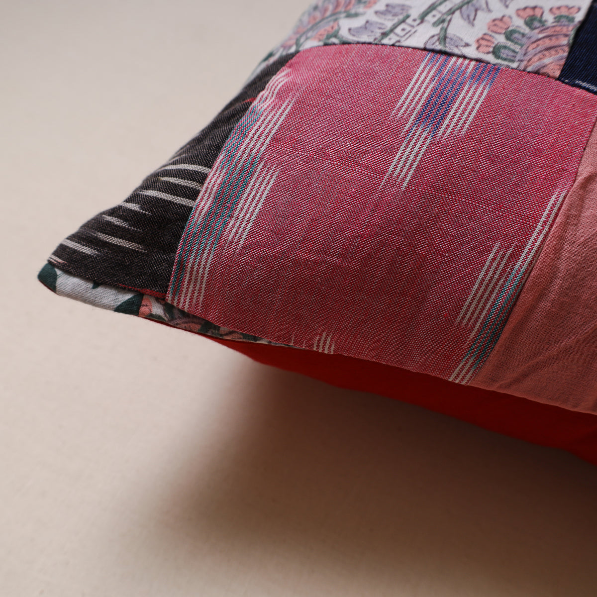 Patchwork Cushion Cover (16 x 16 in) 33