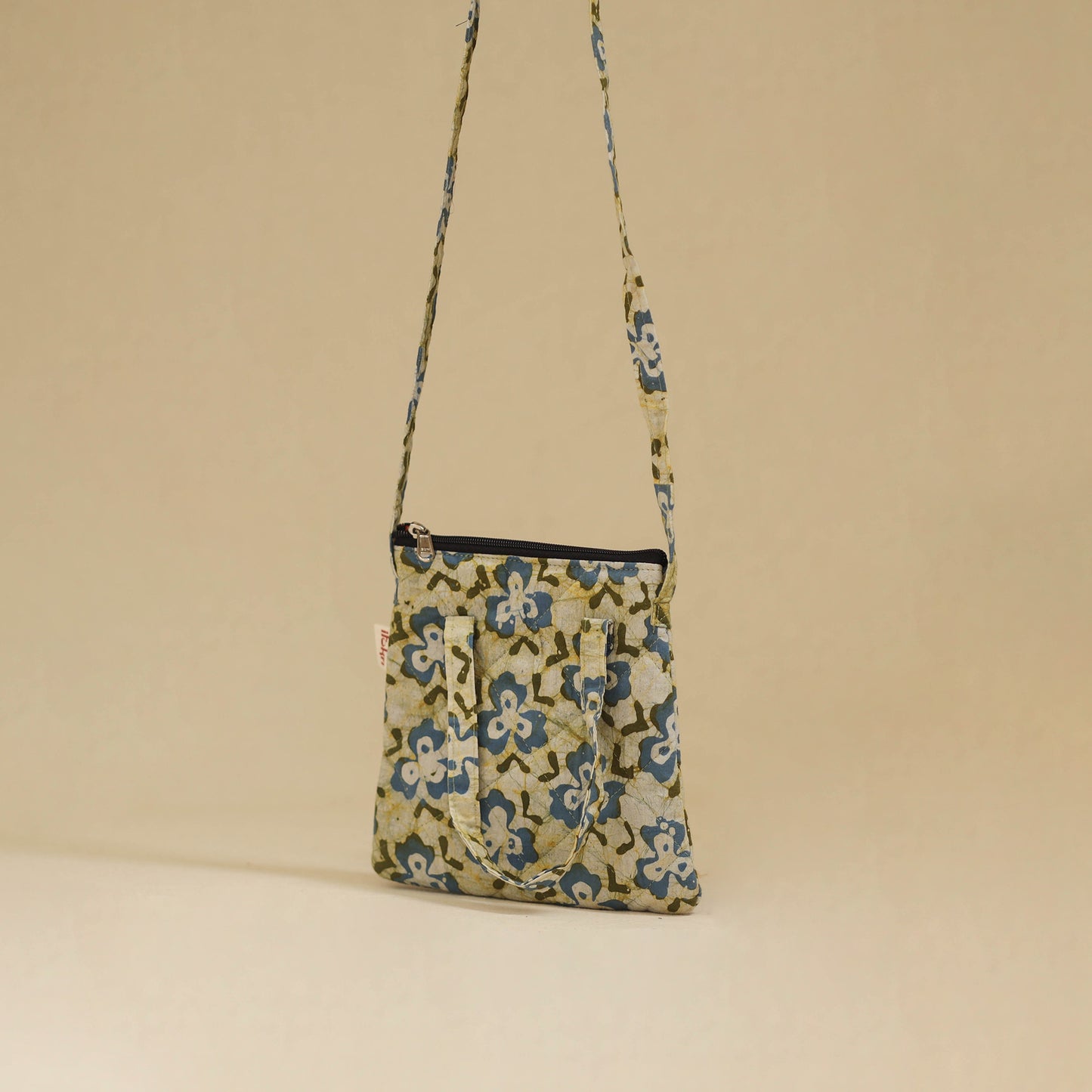 Handcrafted Quilted Sling Bag 33