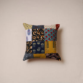 Patchwork Cushion Cover (16 x 16 in) 34