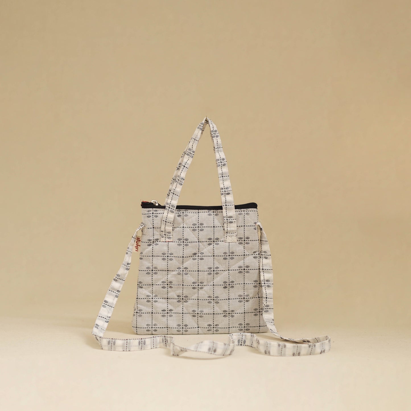 Handcrafted Quilted Sling Bag 34