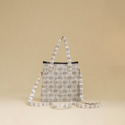 Handcrafted Quilted Sling Bag 34