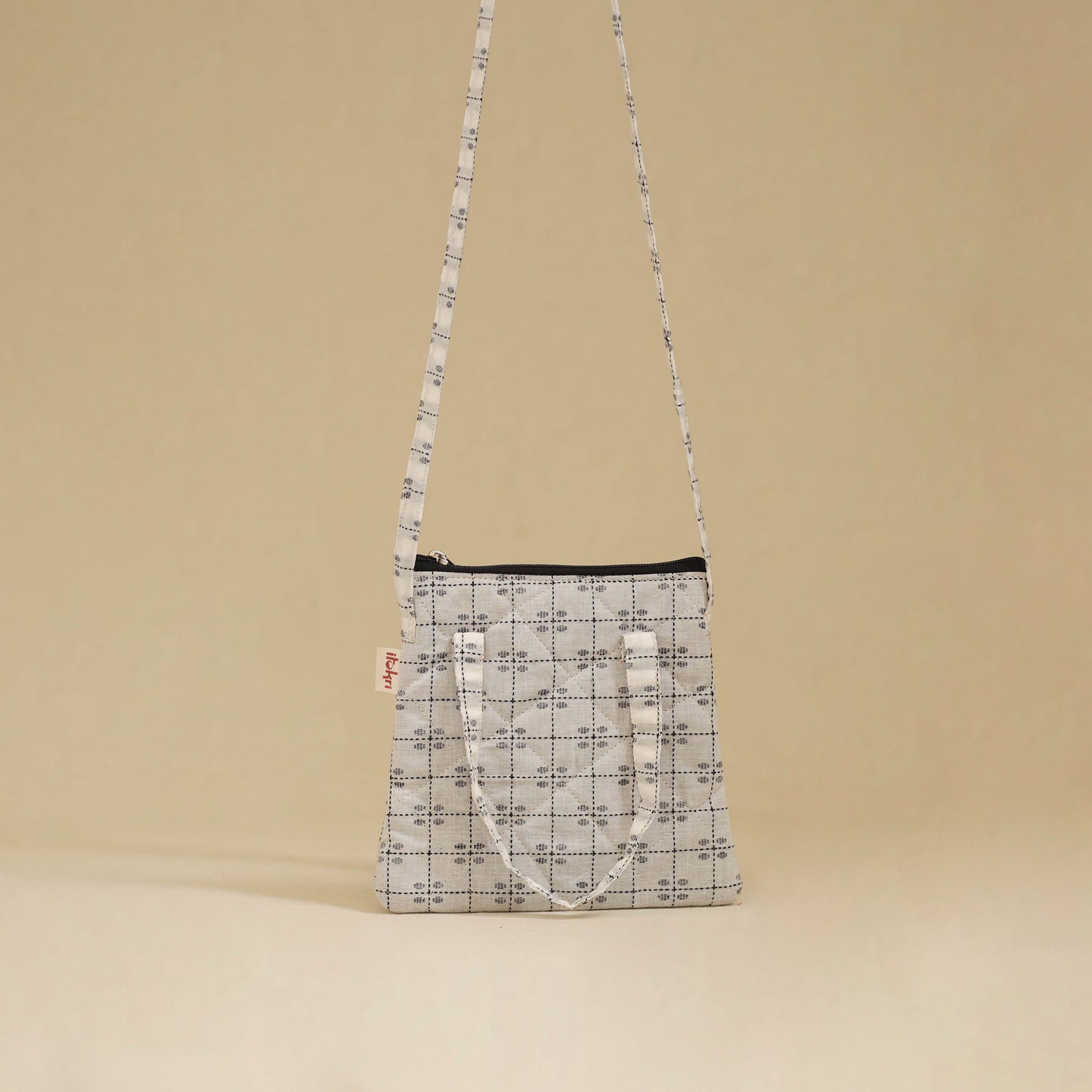 Handcrafted Quilted Sling Bag 34