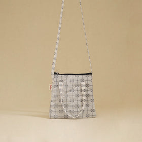 Handcrafted Quilted Sling Bag 34