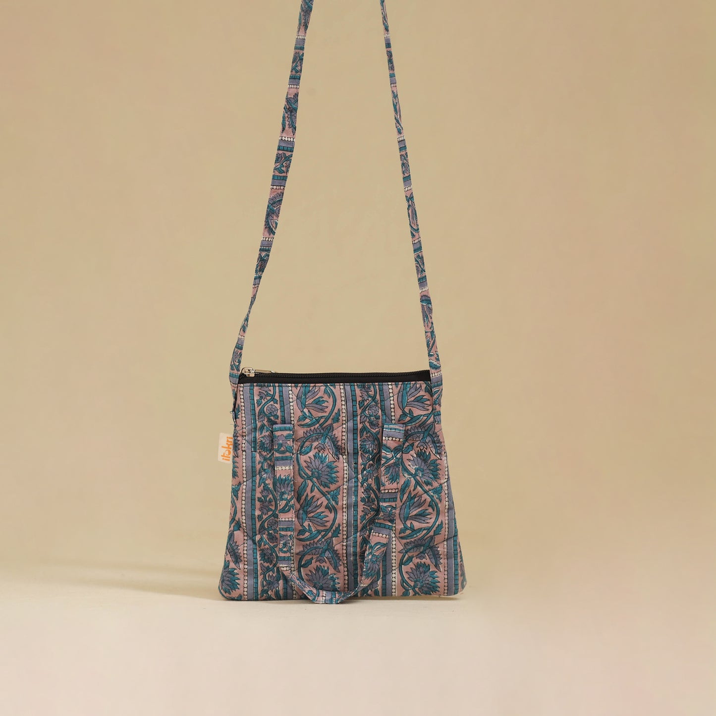 Handcrafted Quilted Sling Bag 35