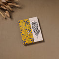 Multi colour - Handmade Paper Notebook with Eco Leaf Print Kantha Work 04