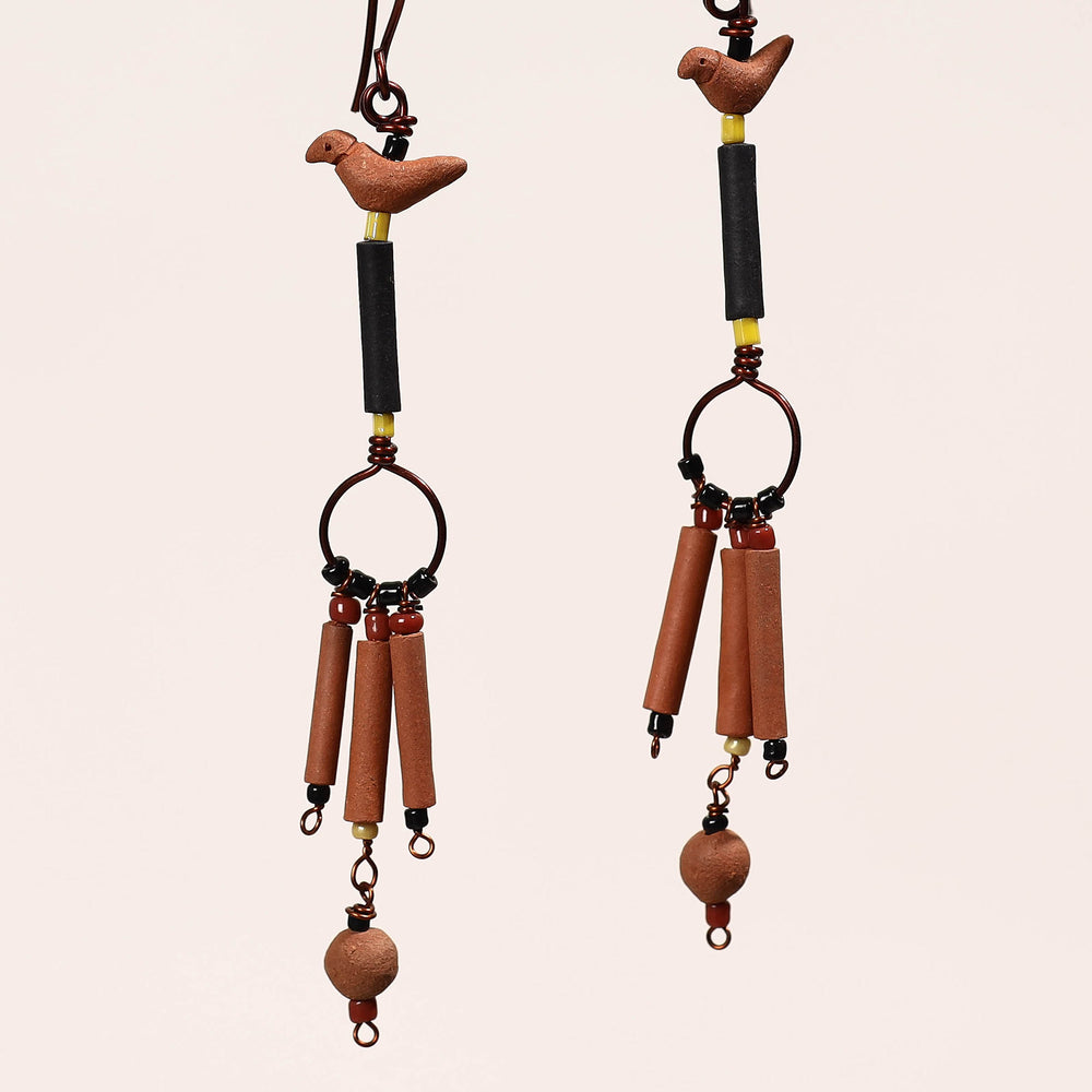 Terracotta Clay Handmade Earrings