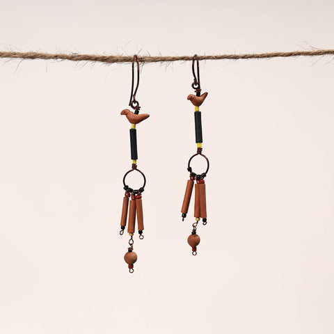 Terracotta Clay Handmade Earrings