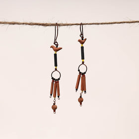 Buy Terracotta Clay Handmade Earrings Online at iTokri.com
