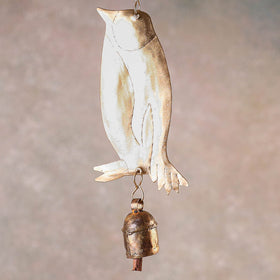  Kutch Copper Coated Bell With Leather Belt - Kite 