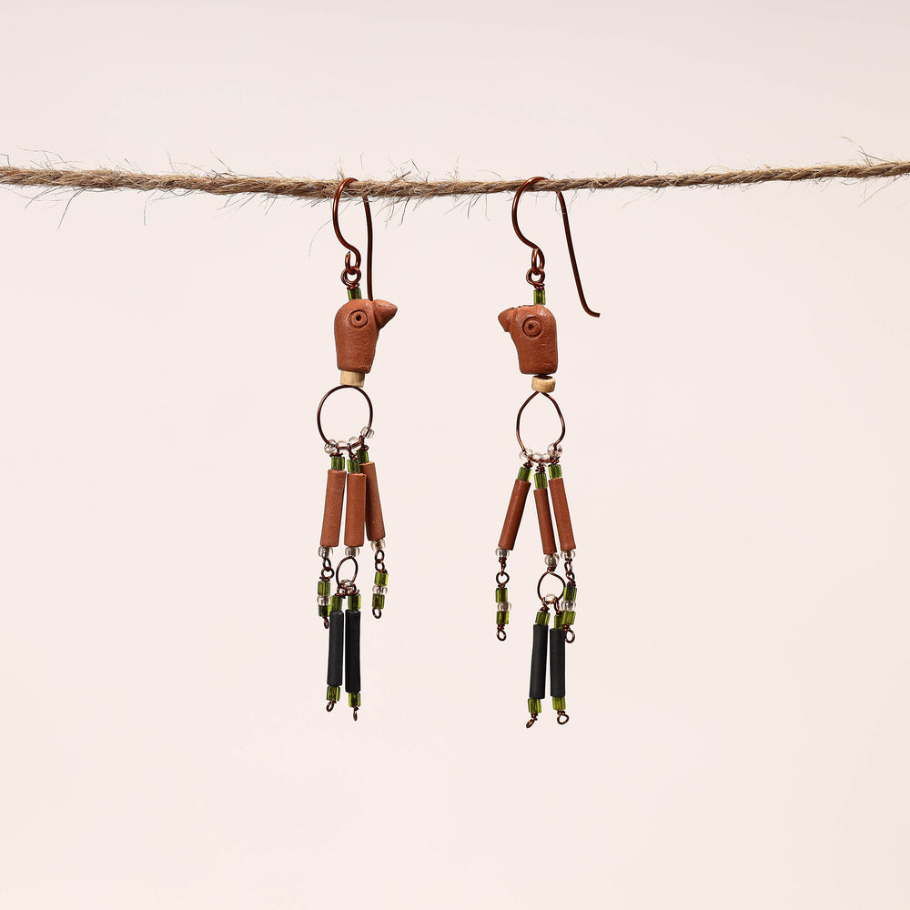 Terracotta Clay Handmade Earrings