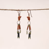 terracotta earrings