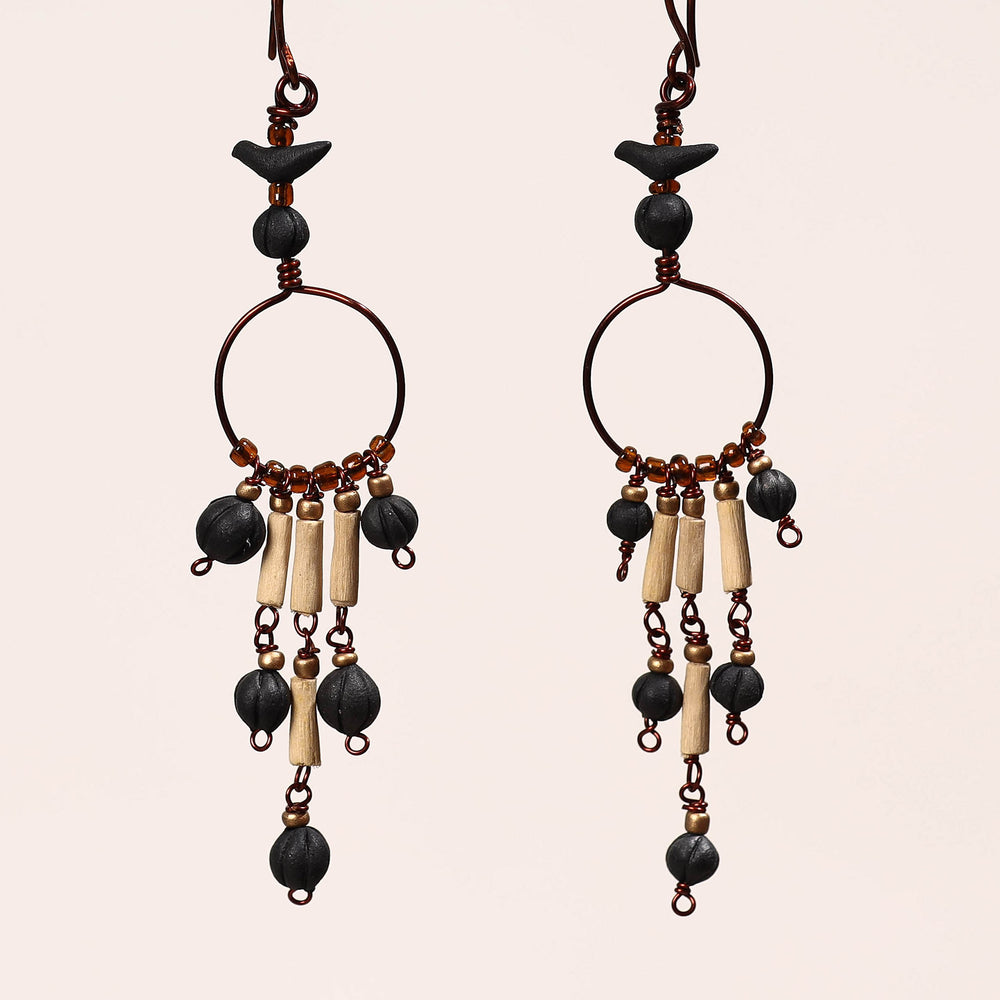 Terracotta Clay Handmade Earrings