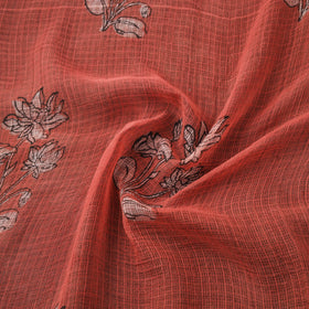 Akola Hand Block Print Kota Doria Cotton Fabric 49