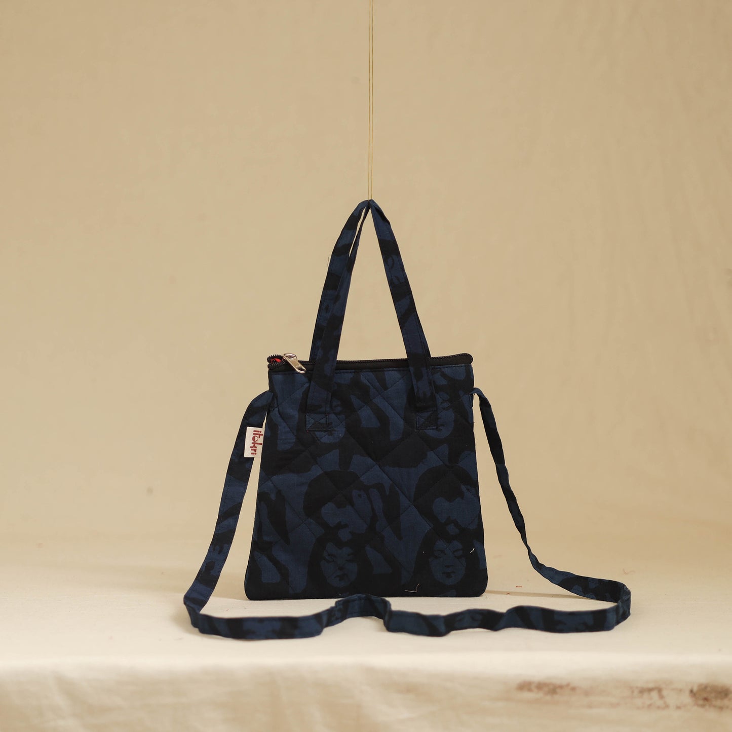 Handcrafted Quilted Sling Bag 39