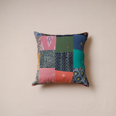 Patchwork Cushion Cover (16 x 16 in) 38