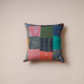 Patchwork Cushion Cover (16 x 16 in) 38