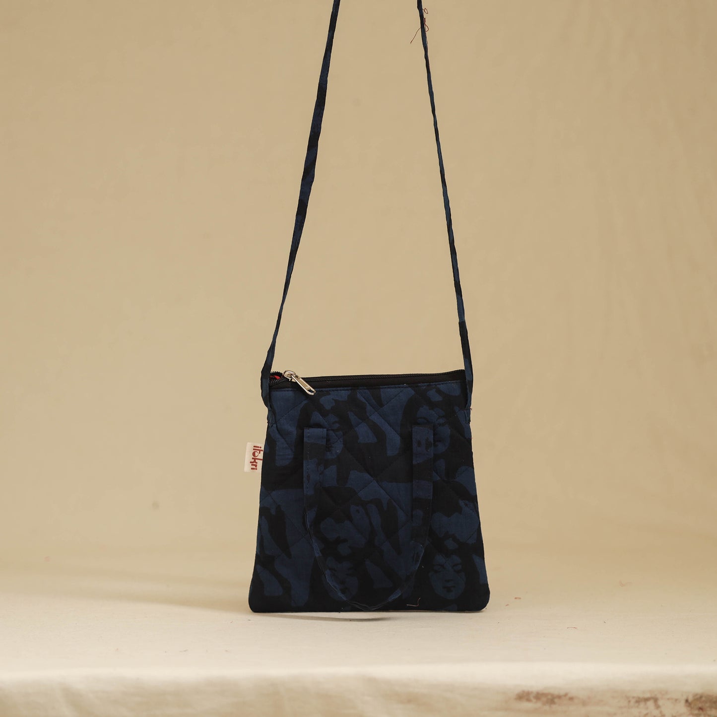 Handcrafted Quilted Sling Bag 39