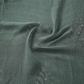Green - Akola Hand Block Print Kota Doria Cotton Fabric 51
