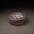 Floral Handpainted Enamelware Stainless Steel Masala Box (7 x 7 in) 15