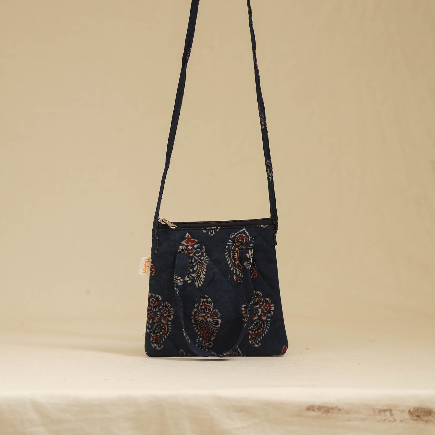 Handcrafted Quilted Sling Bag 40