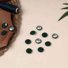  Buttonbaaz Handmade Fabric Button Small 