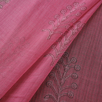 Akola Hand Block Print Kota Doria Cotton Fabric 52