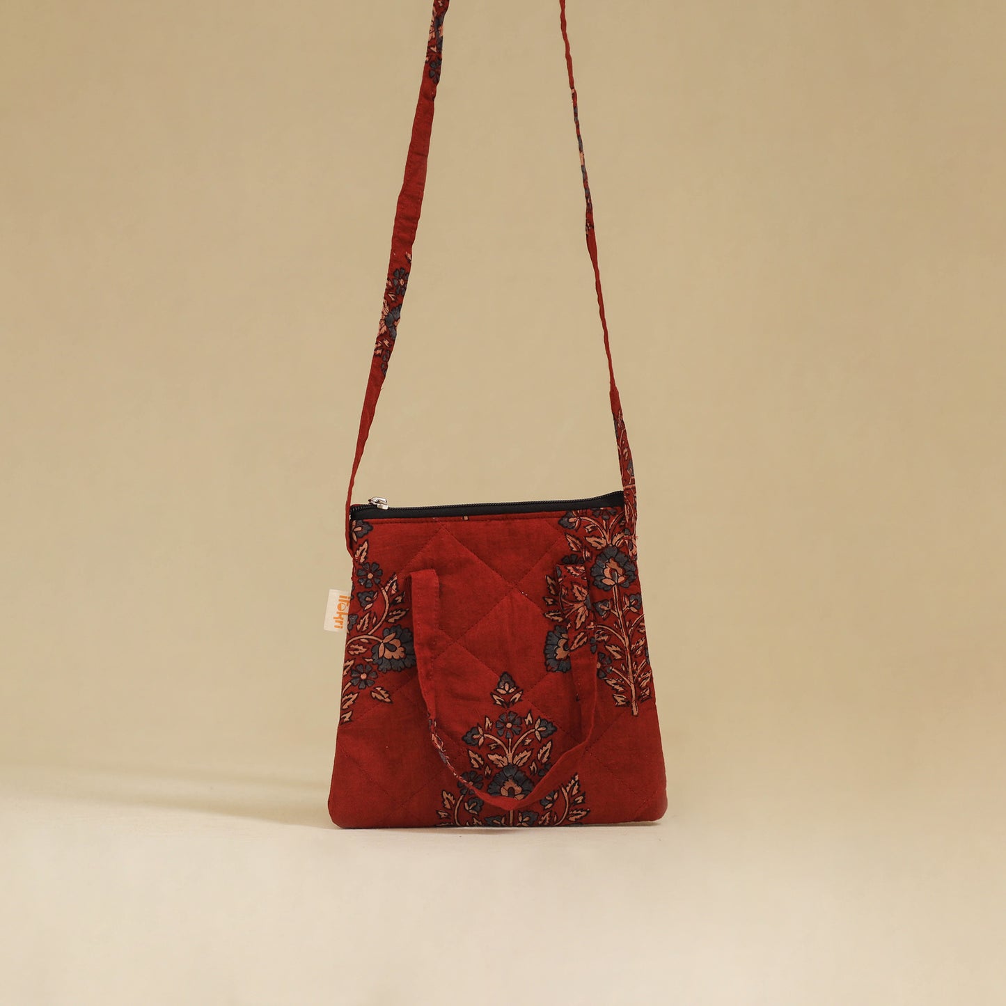 Handcrafted Quilted Sling Bag 41
