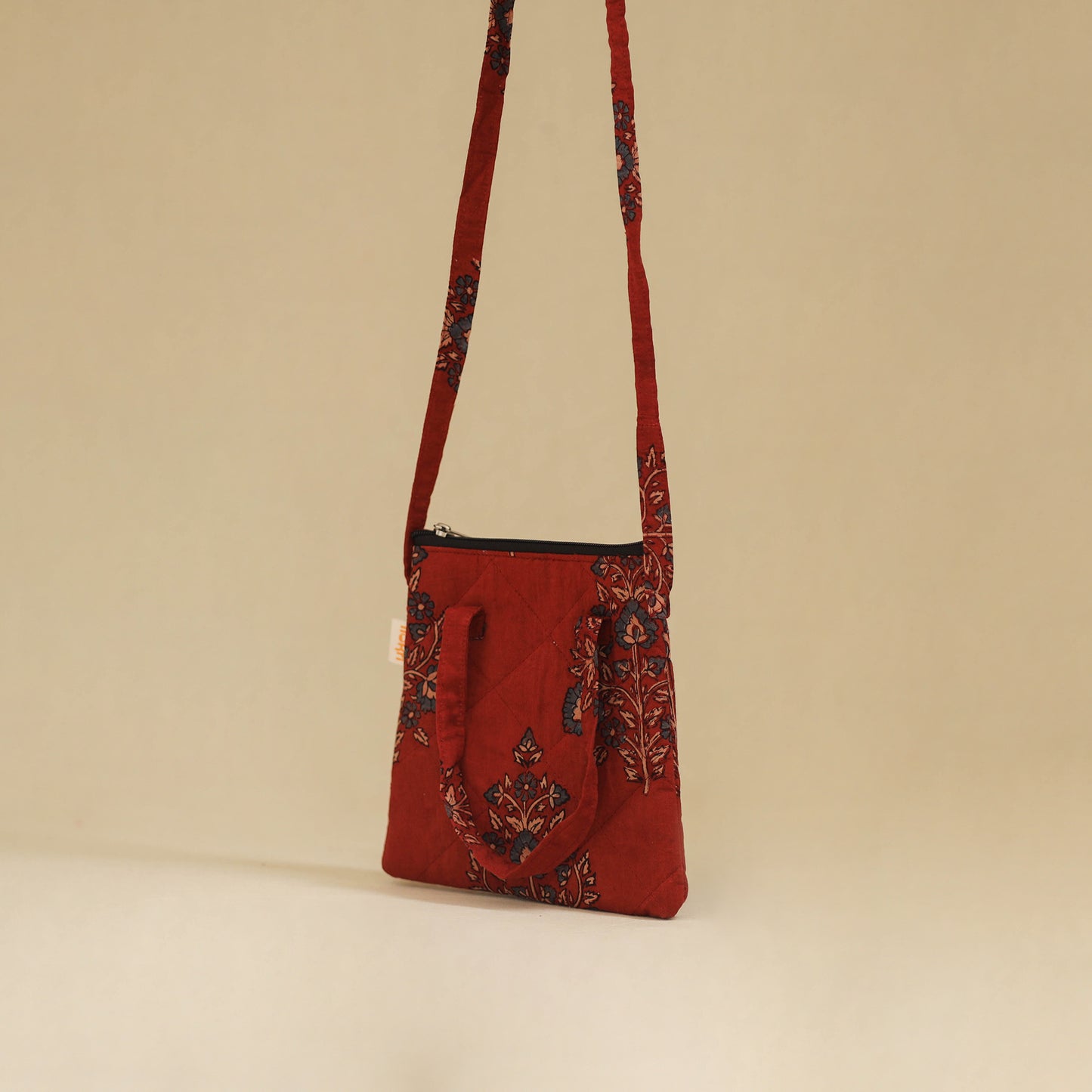 Handcrafted Quilted Sling Bag 41