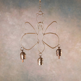  Kutch Copper Coated Bell With Leather Belt - Kite 