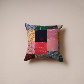Patchwork Cushion Cover (16 x 16 in) 43