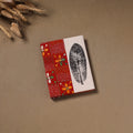 Multi colour - Handmade Paper Notebook with Eco Leaf Print Kantha Work 11