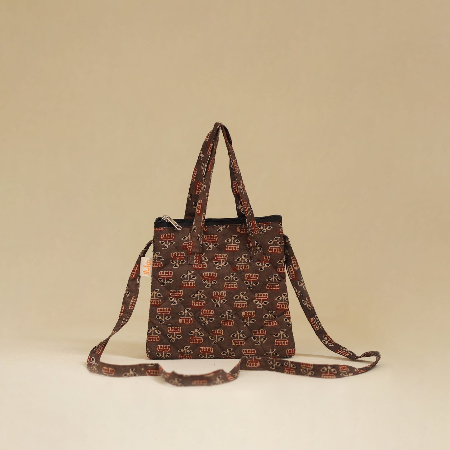 Handcrafted Quilted Sling Bag 44