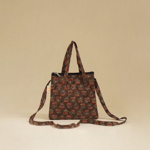 Handcrafted Quilted Sling Bag 44