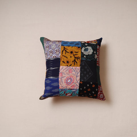 Patchwork Cushion Cover (16 x 16 in) 46