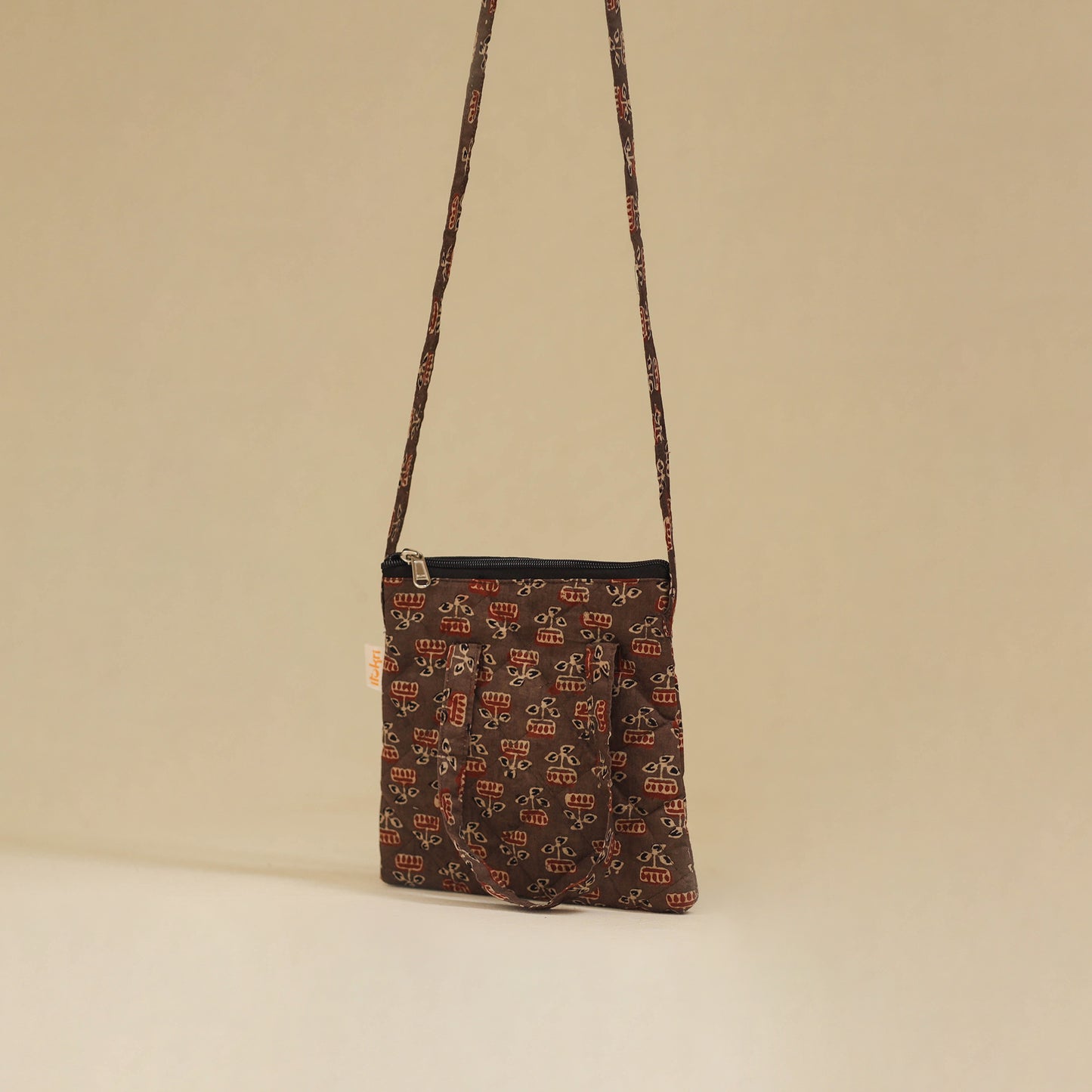 Handcrafted Quilted Sling Bag 44