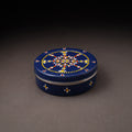 Floral Handpainted Enamelware Stainless Steel Masala Box (7 x 7 in) 20