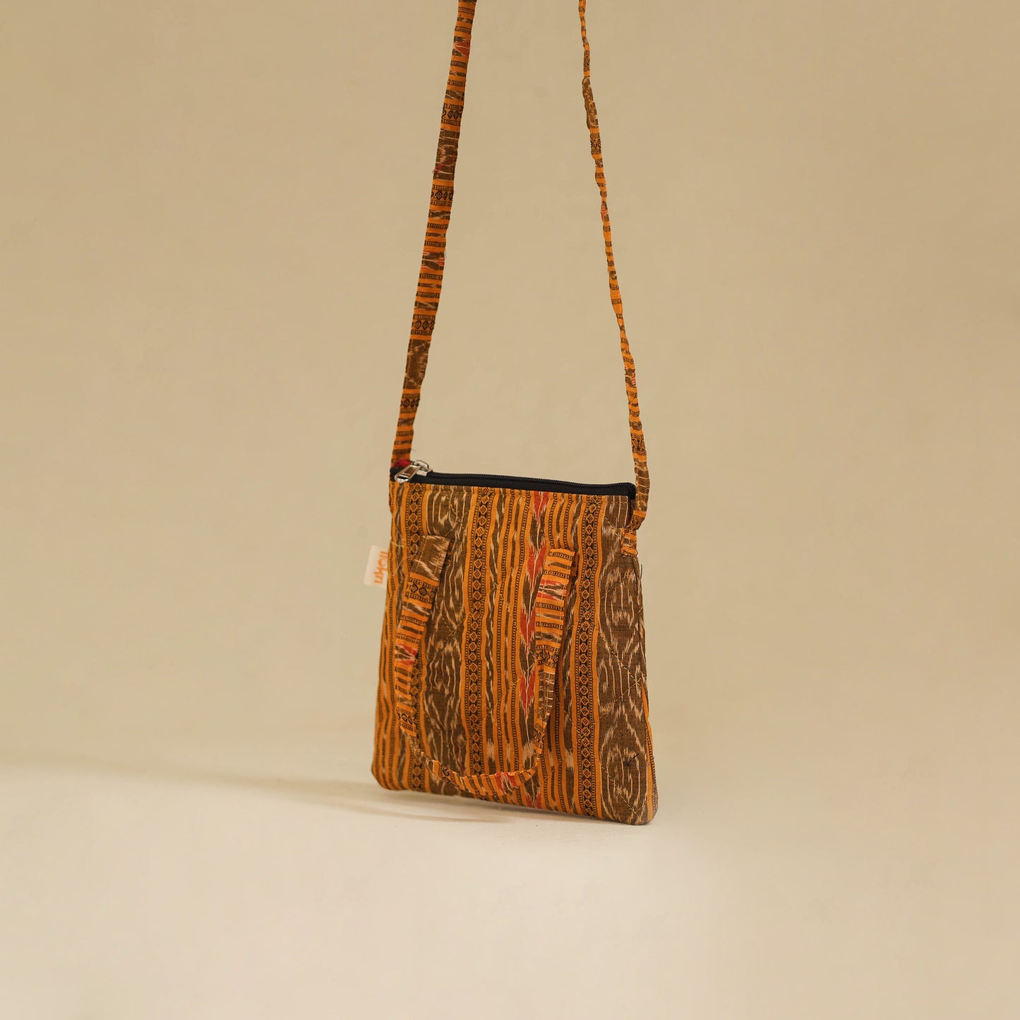 Handcrafted Quilted Sling Bag 46