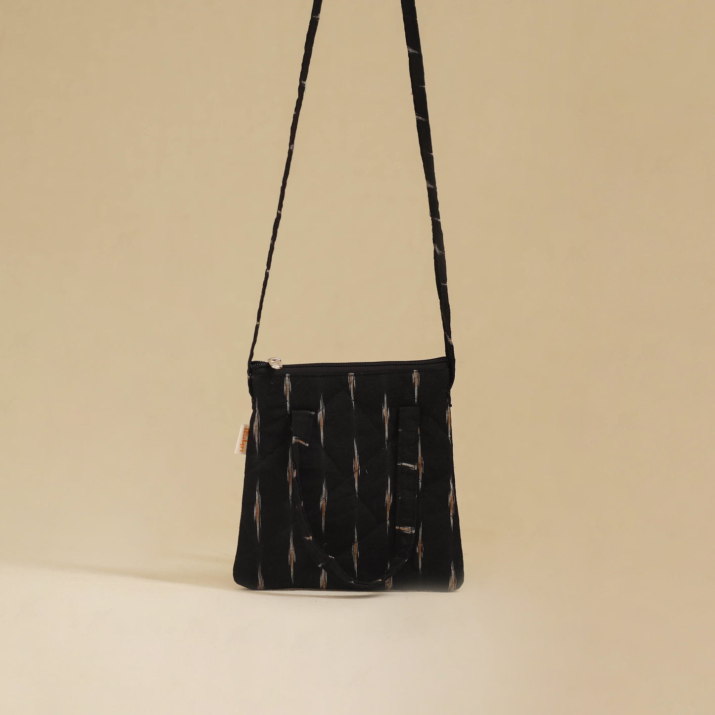 Handcrafted Quilted Sling Bag 47