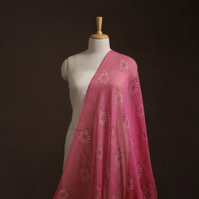Pink - Akola Hand Block Print Kota Doria Cotton Fabric 07