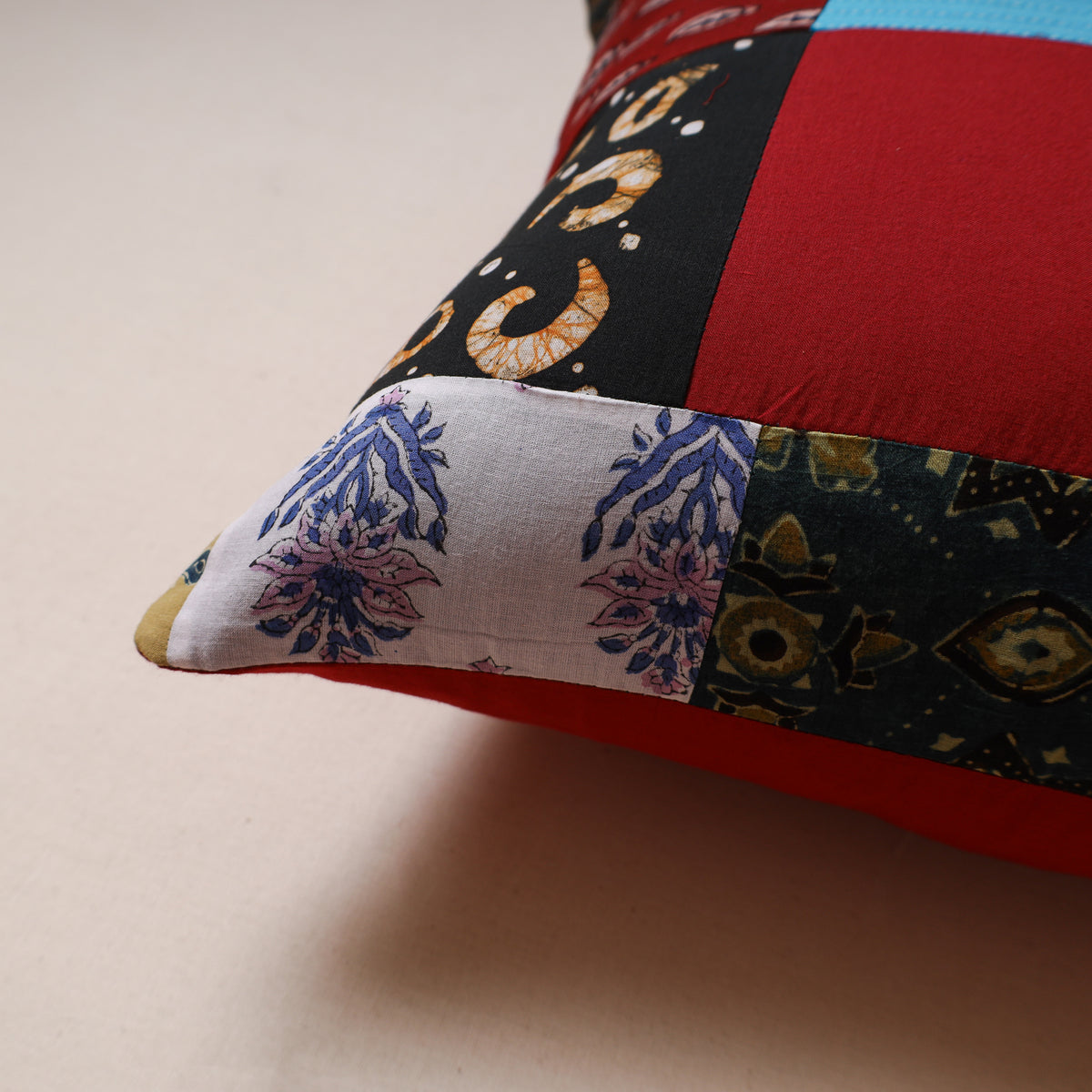 Patchwork Cushion Cover (16 x 16 in) 52