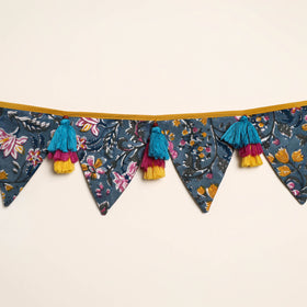  Handmade Fabric Beads & Tassels Toran