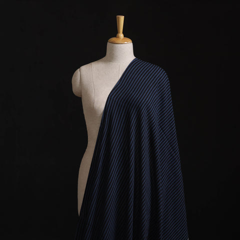 Ajrakh Hand Block Print Natural Dyed Pure Mul Cotton Fabric 05